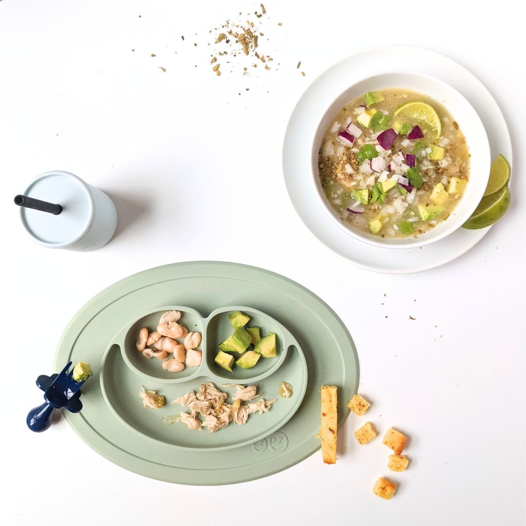Baby-friendly family meal offered using the Family Flavors Mealtime Kit. 